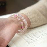 OZ Dorothy Series PK1008 Mozambique Star Six-Pointed Star Rose Quartz Bracelet